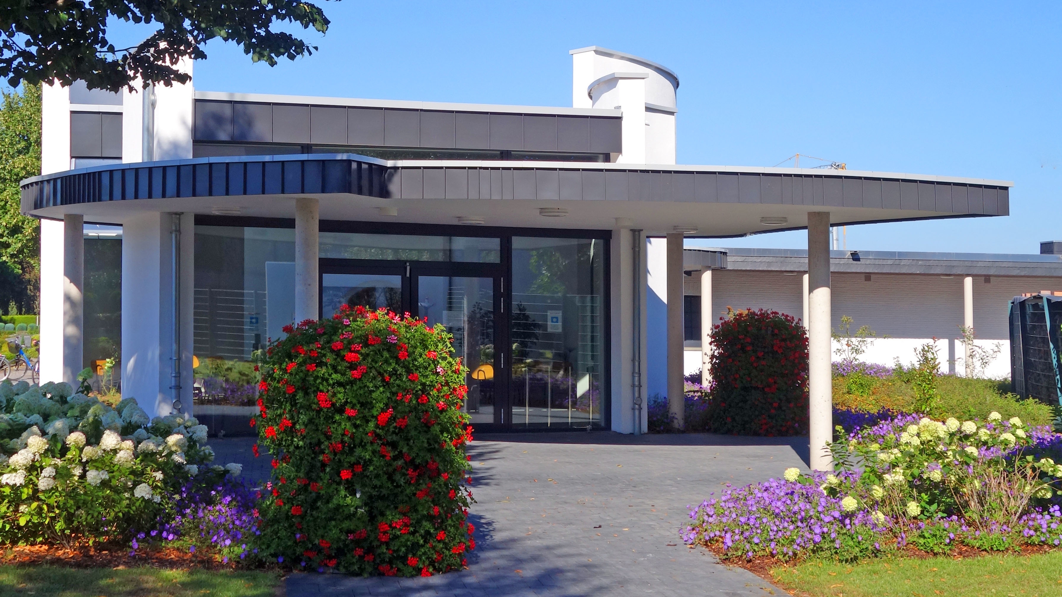 Die neue Trauerhalle in Straelen